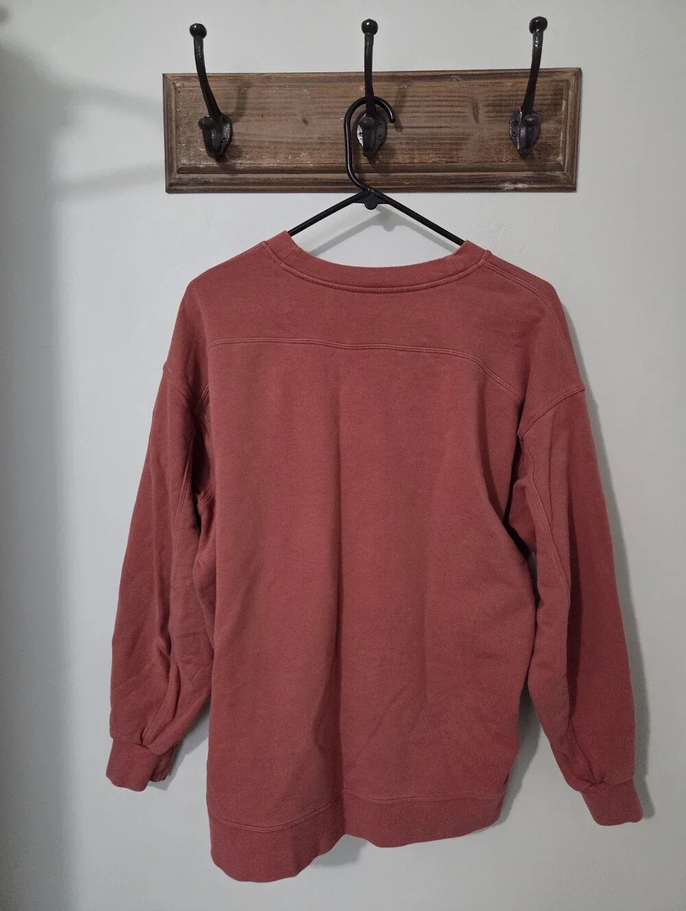 Lululemon Perfectly Oversized Crew Neck Sweatshirt Size 8 Red